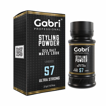 Gabri Professional -  Hair Styling Powder Sea Salt Matte Look S7 Ultra Strong 21g