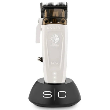 Gamma+ StyleCraft Brushless Saber Motor Clipper 2.0 White
