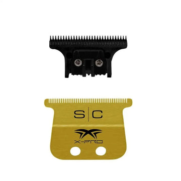 Gamma+ StyleCraft The One Wide X-Pro Trimmer Blade Set Gold