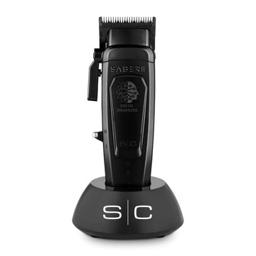 Gamma+ StyleCraft Brushless Saber Motor Clipper 2.0 Black