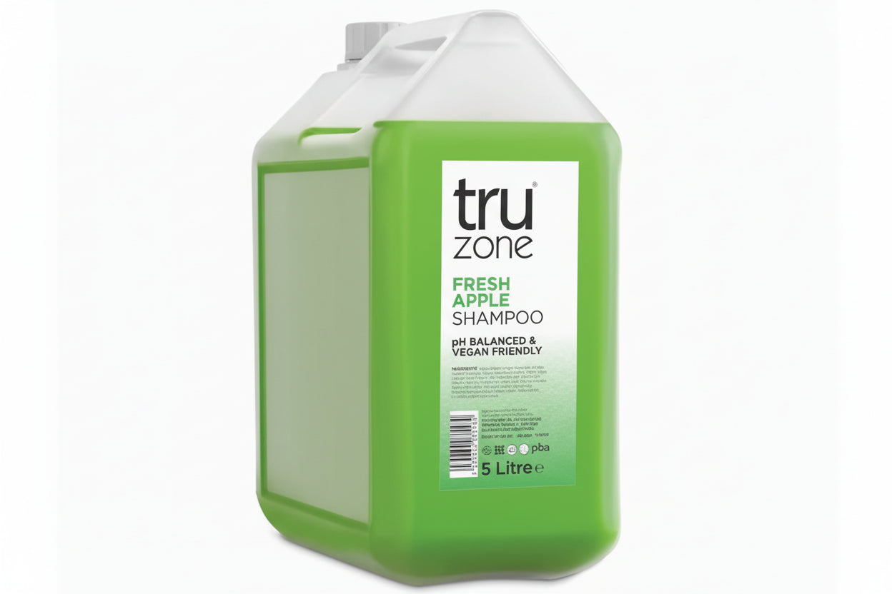 TRUZONE FRESH APPLE 5L SHAMPOO pH BALANCED & VEGAN FRIENDLY