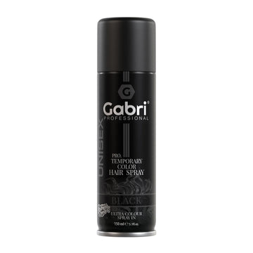 Gabri Professional - Temporary Hair Colour Spray Black 150ml.
