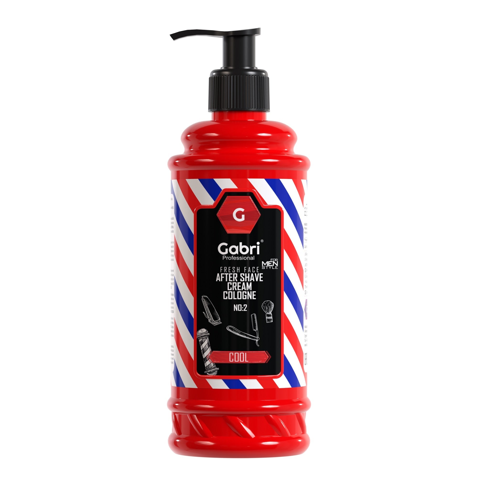Gabri Professional - After Shave Cream Cologne No.2 Cool 400ml