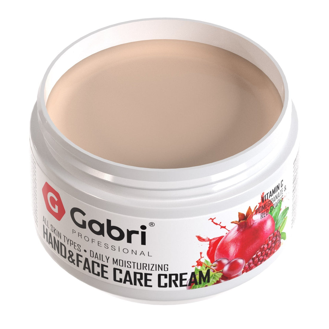 Gabri Professional - Hand & Face Care Cream Pomegranate & Red Grape 300ml