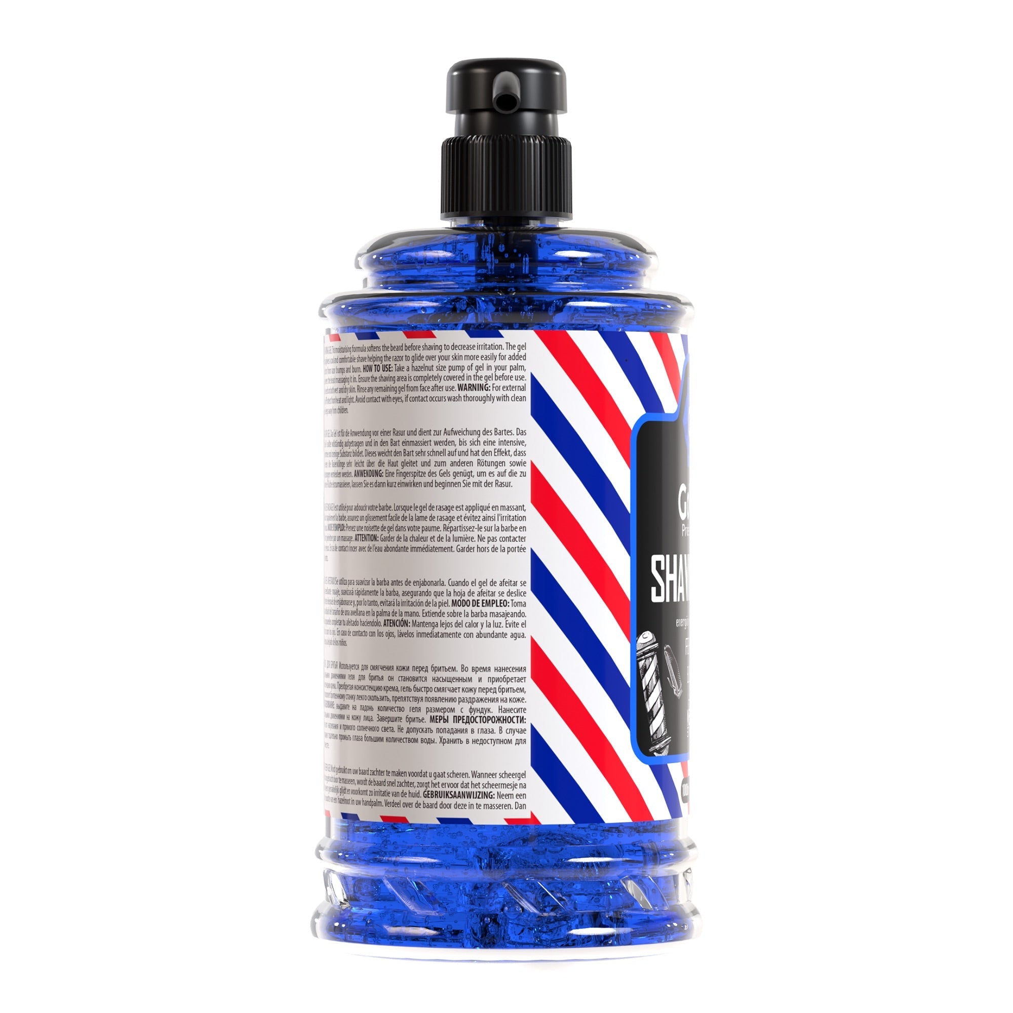 Gabri Professional - Shaving Gel Fresh Face Blue Ice 1000ml