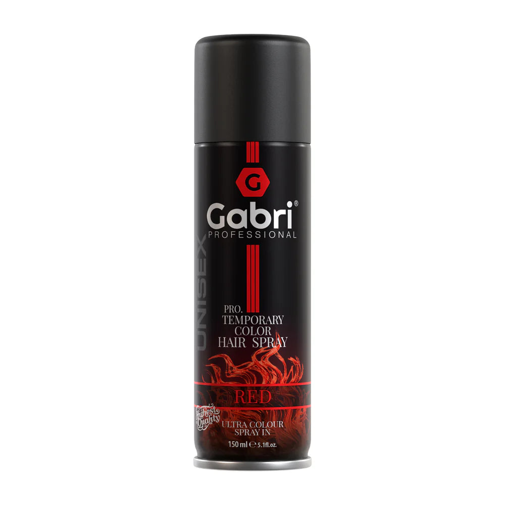 Gabri Professional - Temporary Hair Colour Spray Red 150ml