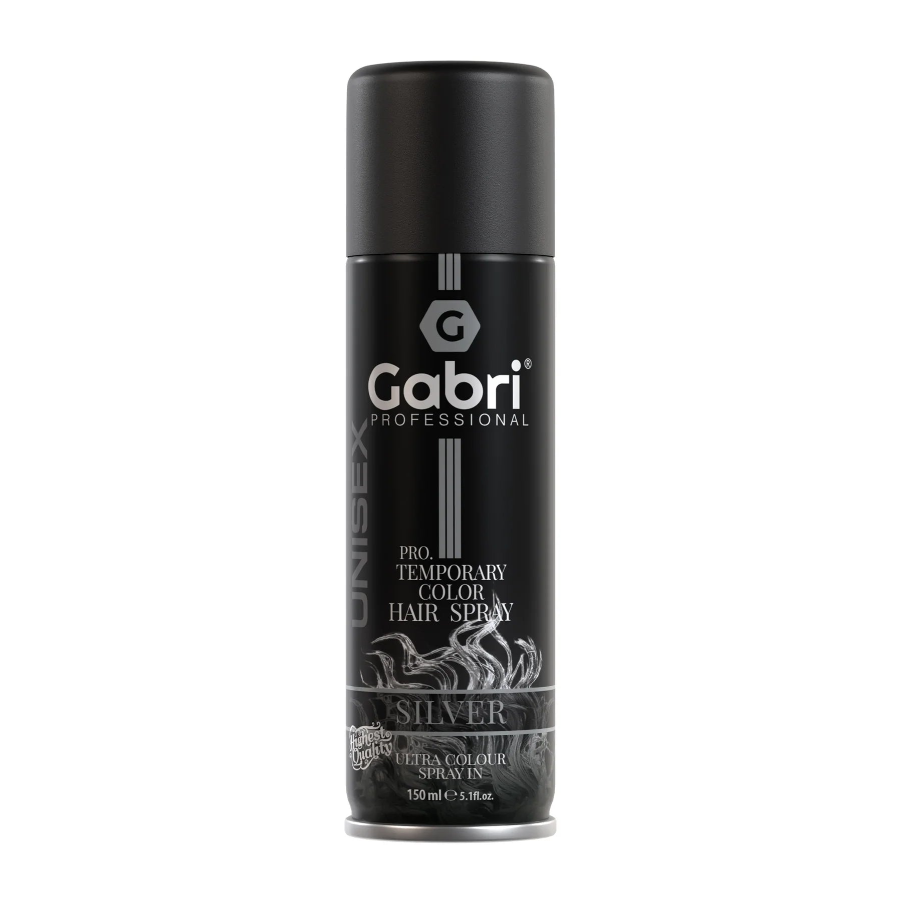 Gabri Professional - Temporary Hair Colour Spray Silver 150ml
