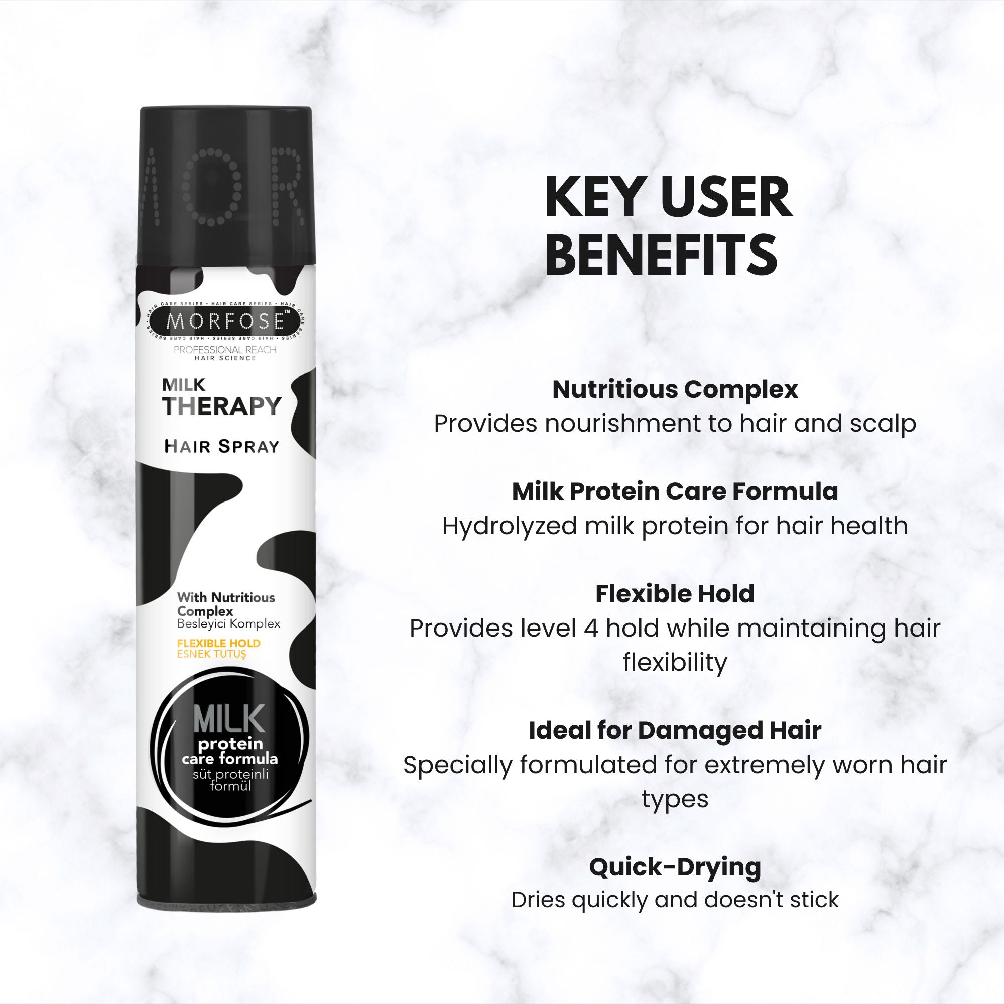 Morfose - Milk Therapy Hair Spray