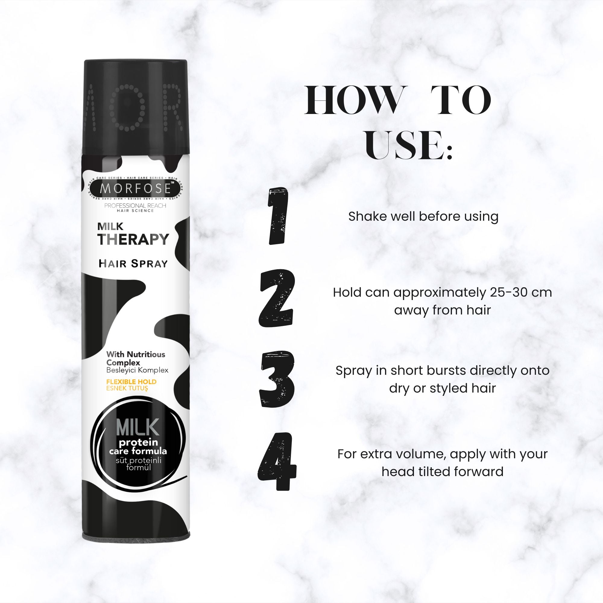 Morfose - Milk Therapy Hair Spray