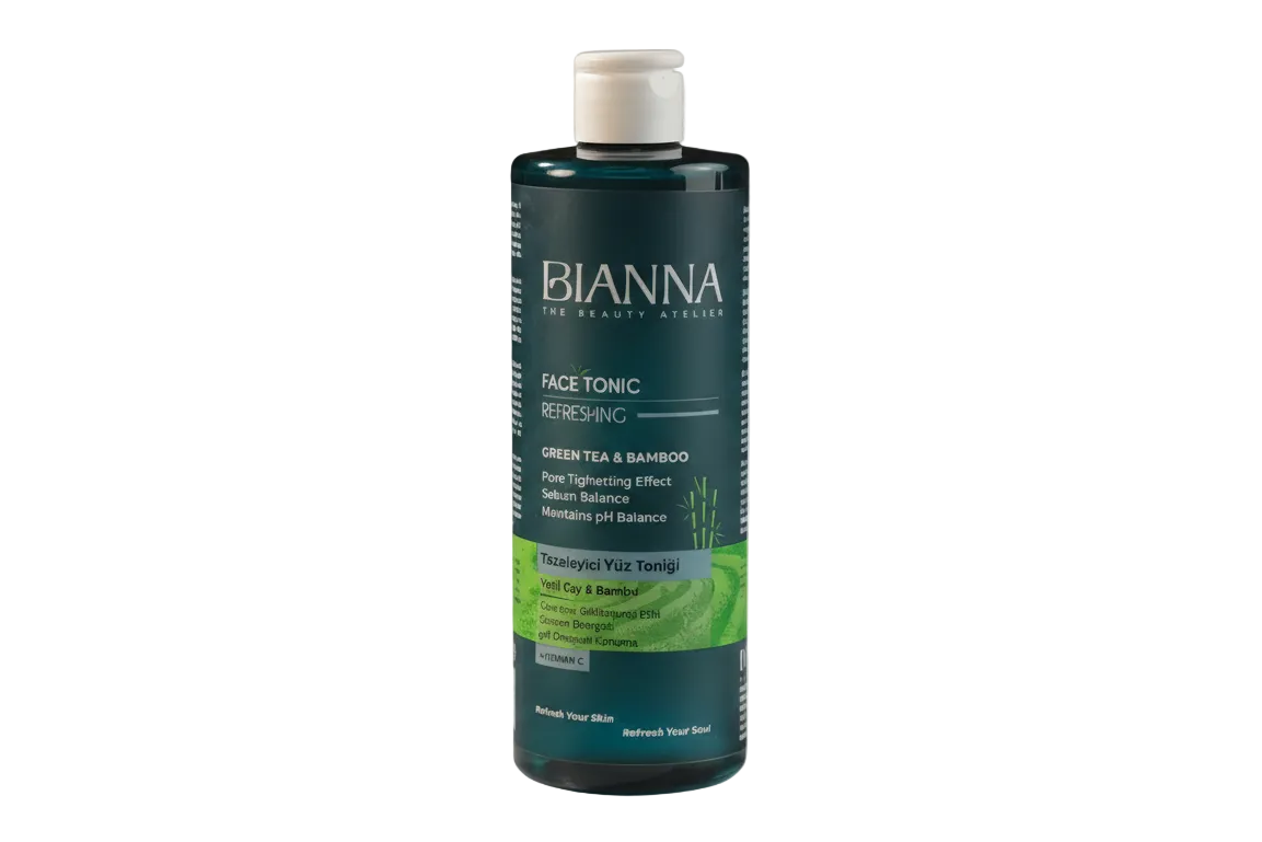 Bianna - Refreshing Green Tea & Bamboo Face Tonic 400ml