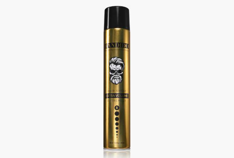Bandido - Extra Volume Long Lasting Formula Gold Hair Spray 400ml