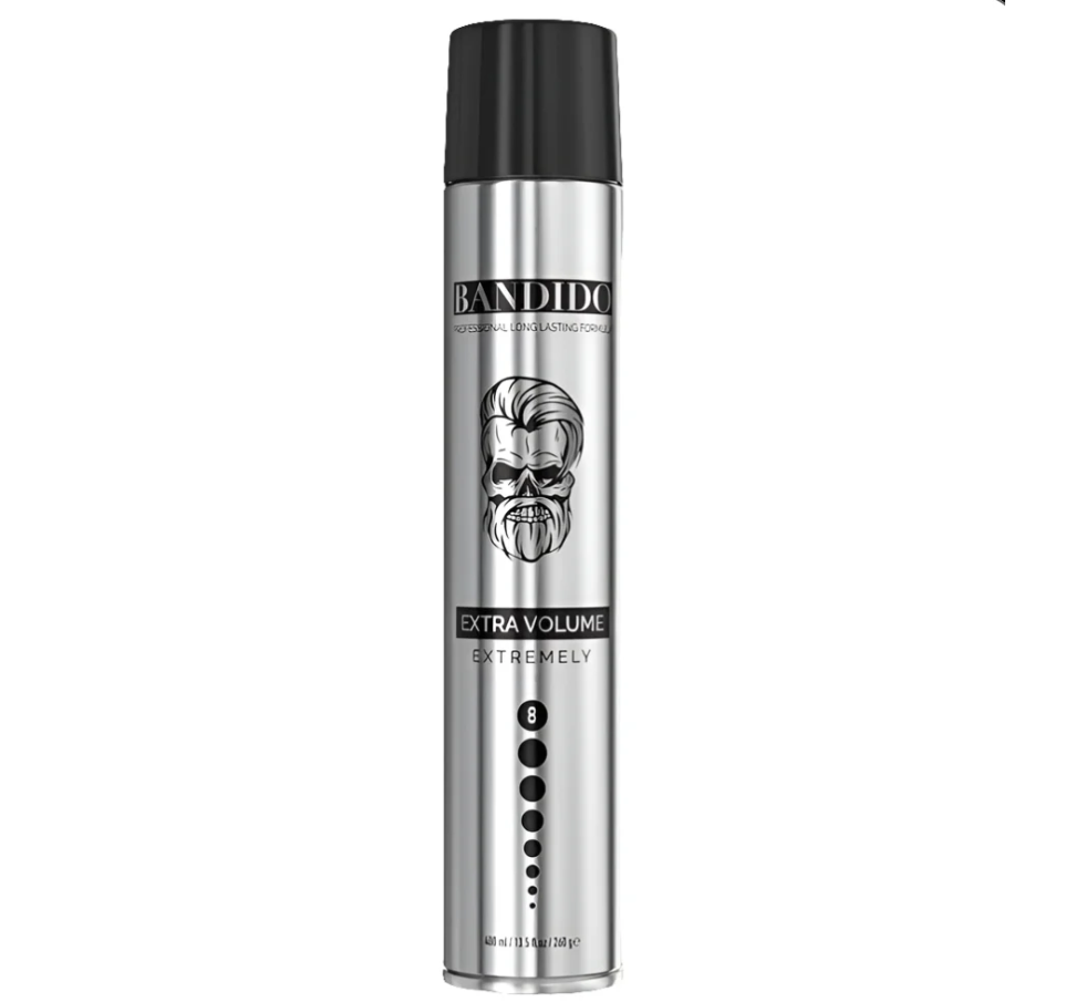 Bandido - Extra Volume Long Lasting Formula Silver Hair Spray 400ml