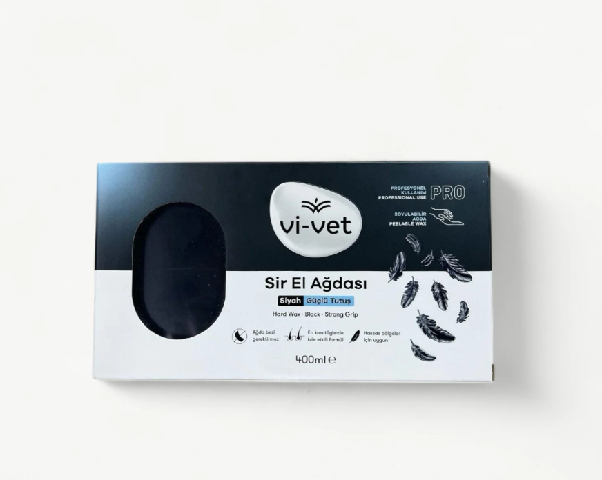 VIVET - Hair Removal Black Hot Wax 400ml