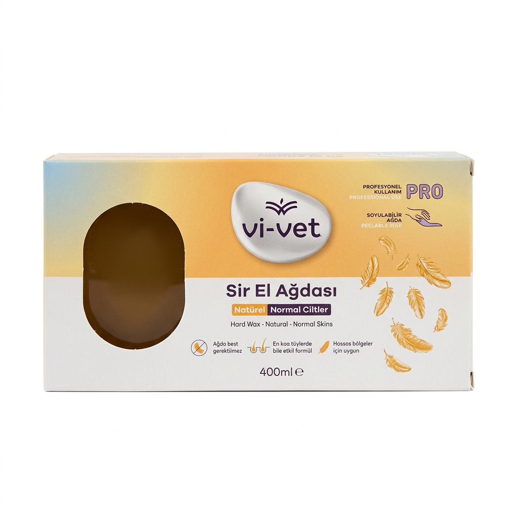 VIVET - Hair Removal Natural Hot Wax 400ml