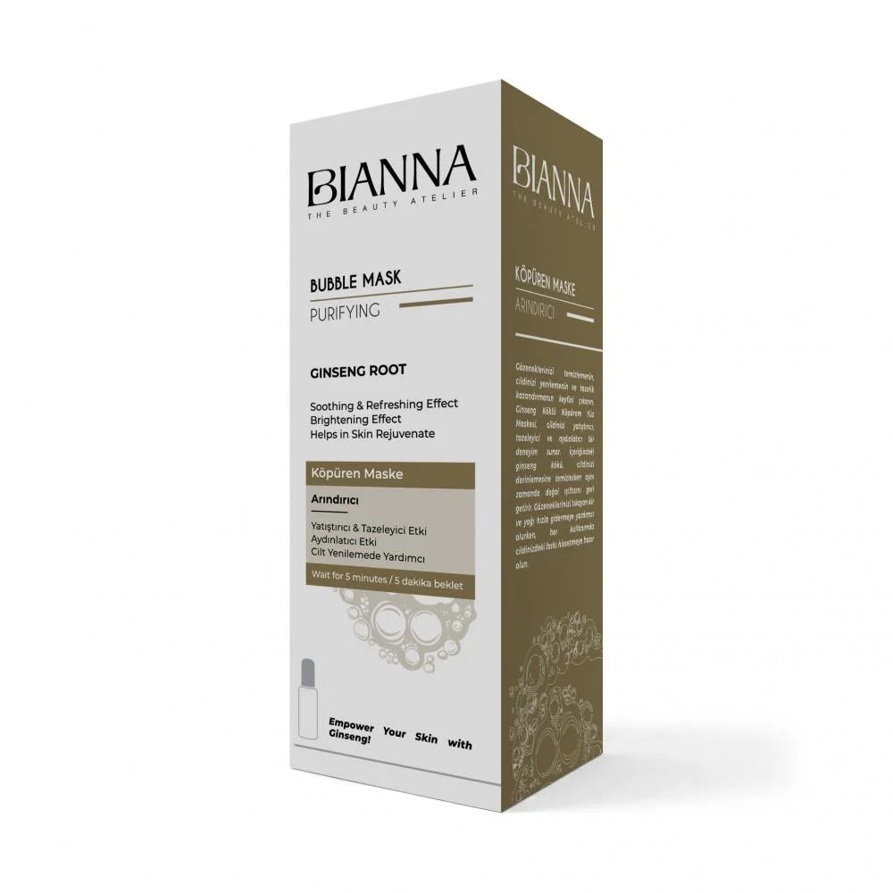 Bianna - Purifying Ginseng Root Bubble Mask 75ml
