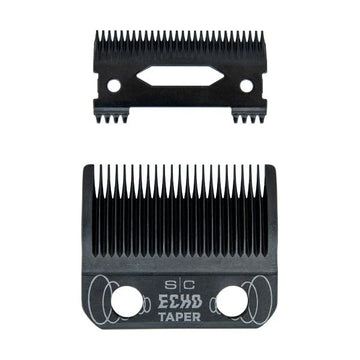 Gamma+ Echo Taper & Shallow DLC Black Diamond Fixed Blade Set For Clipper