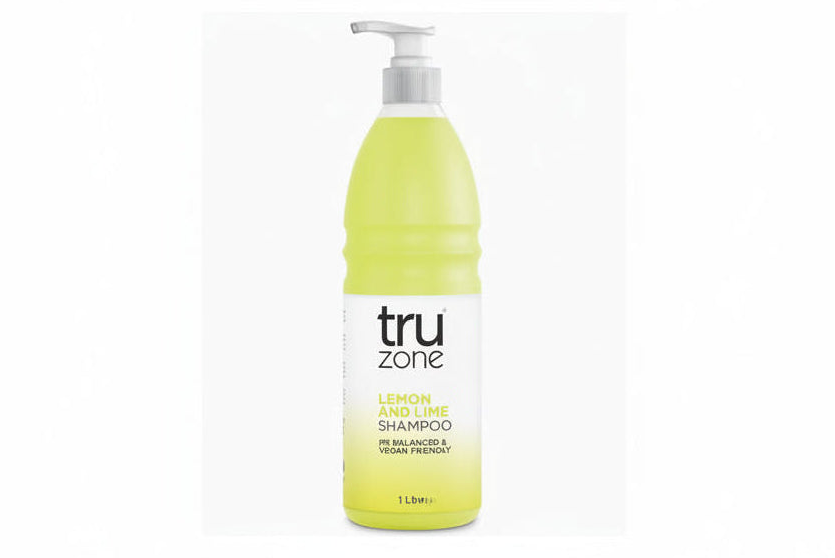 TRUZONE LEMON & LIME 1L SHAMPOO pH BALANCED & VEGAN FREINDLY