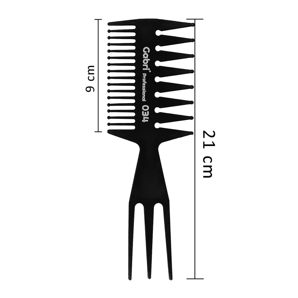 Gabri Professional - 3-in-1 034 Styling Comb
