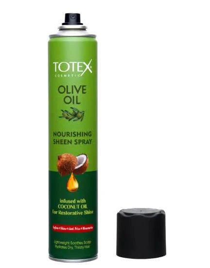 Totex - Nourishing Olive Oil & Coconut Oil Infused Sheen Spray 400ml