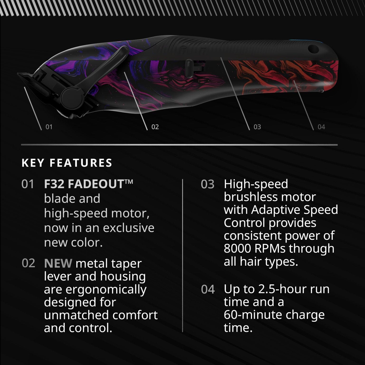 Wahl 5 Star Vapor Limited Edition Cordless Clipper