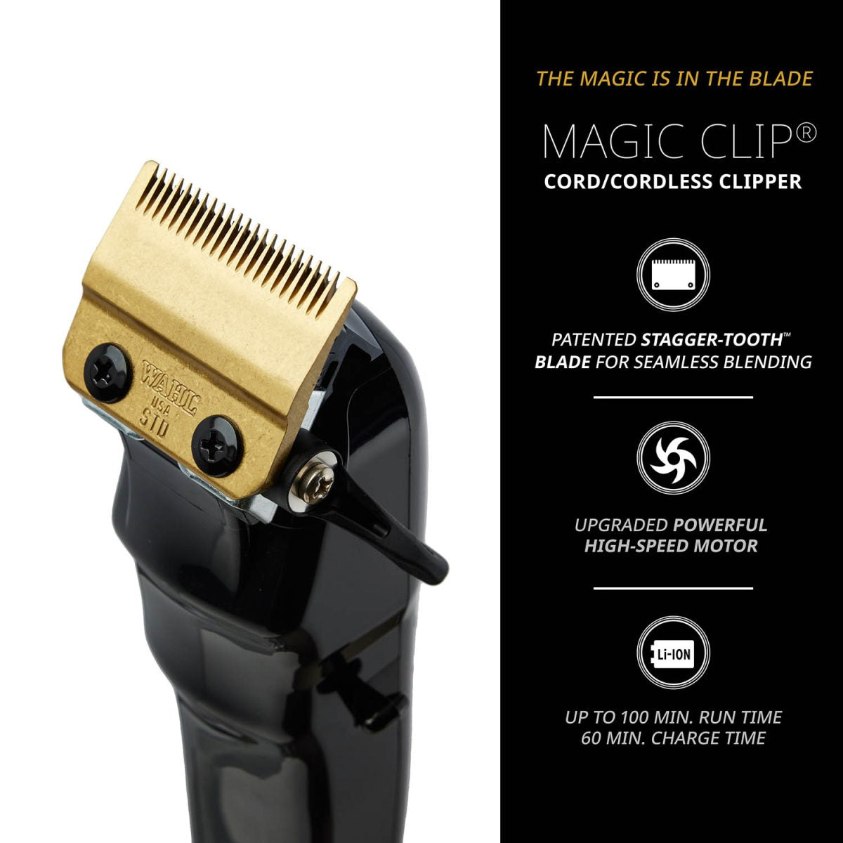 Wahl Cordless Black Magic Clipper