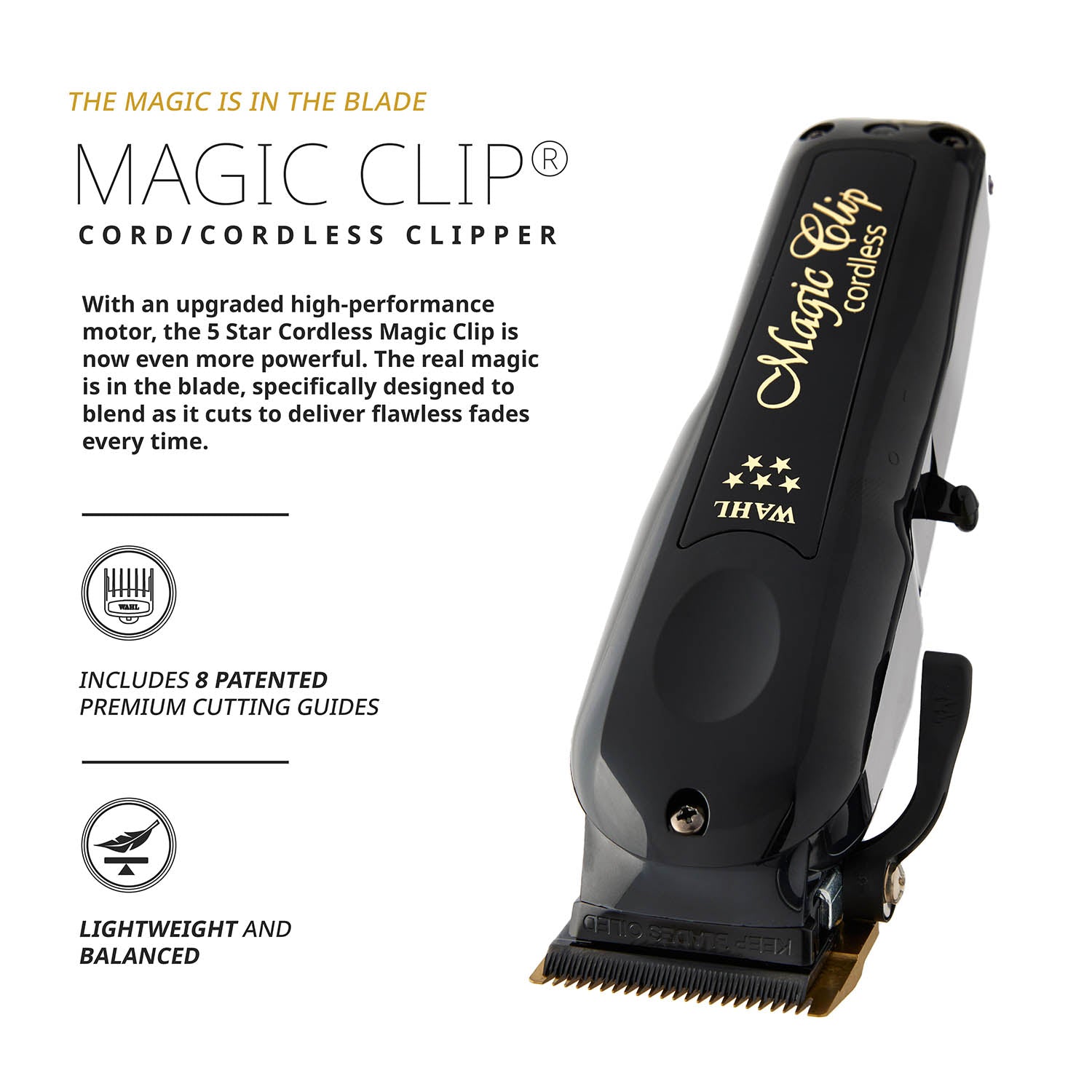 Wahl Cordless Black Magic Clipper