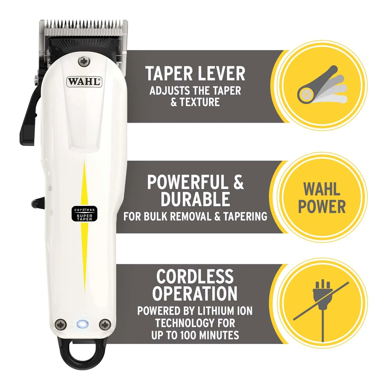 Wahl Super Taper Cordless Clipper