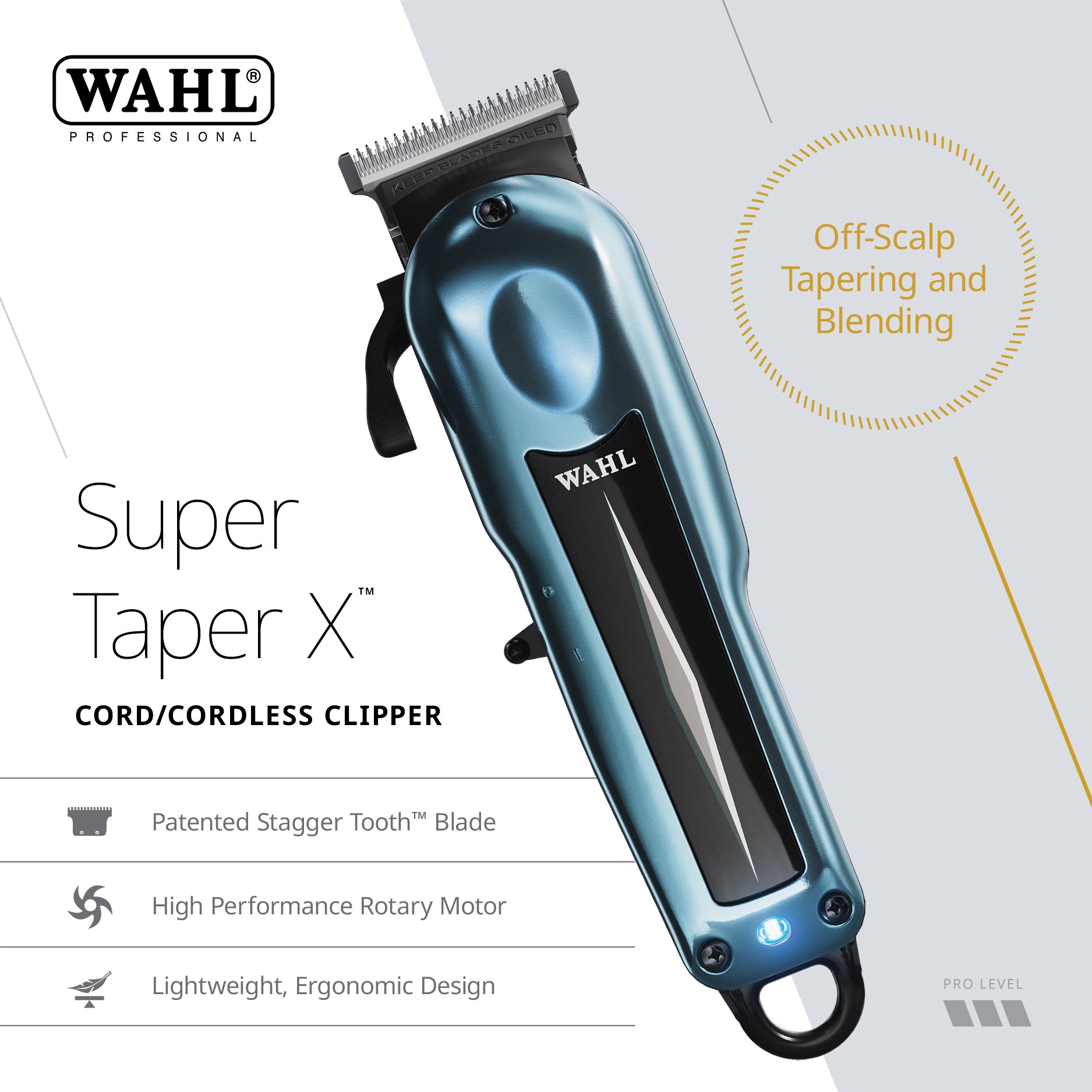 Wahl Super Taper X Cordless Clipper