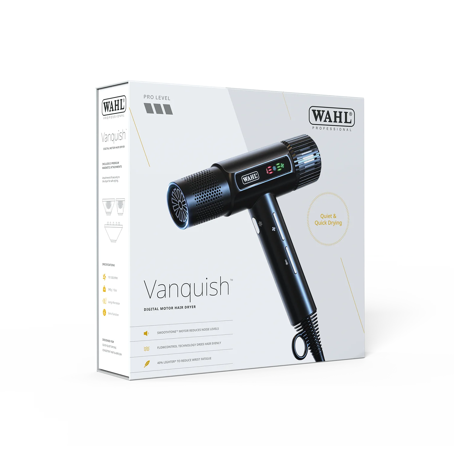 Wahl Vanquish Hairdryer Black