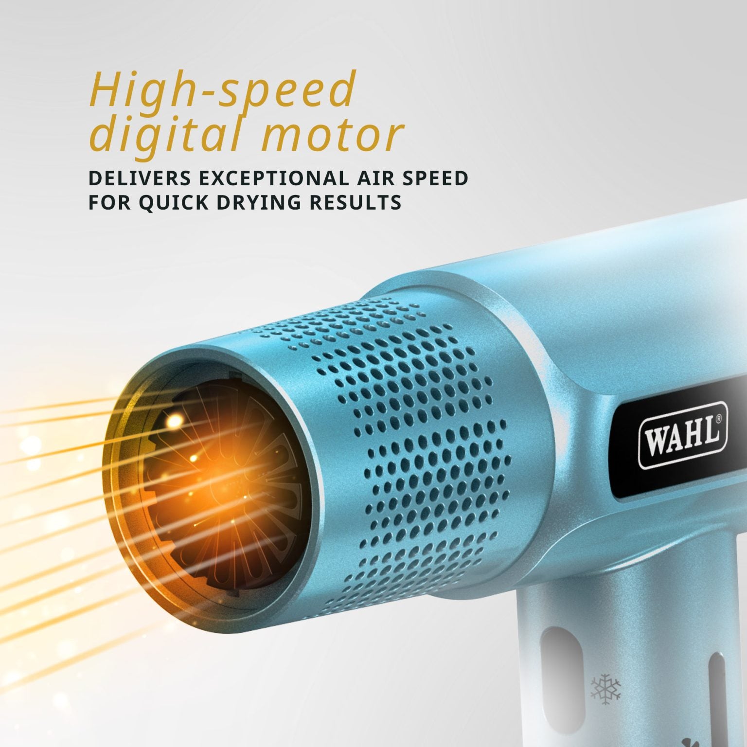 Wahl Vanquish Hairdryer Cool Blue
